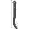 Dent de cultivateur - 720mm