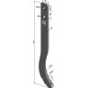 Dent de cultivateur - 680mm