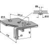 Bride de fixation pour 4 1/2 couche dent de cultivateur