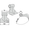 Marteau broyeur 100x75mm - Dragone - 3048