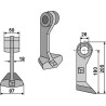 Marteau broyeur 87x51mm - Nobili