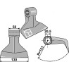 Marteau broyeur 130x50mm - Fehrenbach - EM63