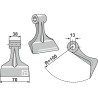 Marteau broyeur 70x38mm - Seppi