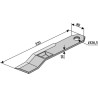Couteau-broyeur 320x80mm - droite - Schmidt - 139197-8
