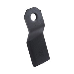 Couteau-broyeur torsadé 195x100mm - court - droit - Szolnoki - 268-RZ3