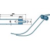 Dent andaineur Ø8 - Deutz-Fahr - 06580259