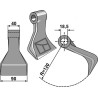 Marteau Broyeur 90x40mm - Lagarde - BL001116