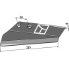 Aileron de rechange pour soc à ailette, gauche - Rau - S 005 142 9004089