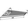 Aileron de rechange - gauche - Rabe - GG-10L 6342.12.11