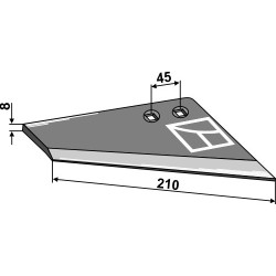 Aileron de rechange - droit - Rabe - GG-110 6336.16.04