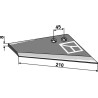 Aileron de rechange - droit - Rabe - GG-110 6336.16.04