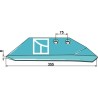 Aileron de rechange - droit - Rabe - GG-50 6342.50.06