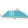 Aileron de rechange - droit - Rabe - GG-45 6342.50.04