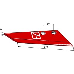Aileron de rechange - modèle droit - Niemeyer - 31196