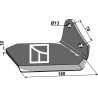 Aileron de rechange - droit - Delta Flex - Kongskilde - 7204027031