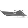 Aileron de rechange - droit - Lemken Kristall - 3374536