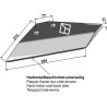 Aileron de rechange - gauche - Frost - 51835