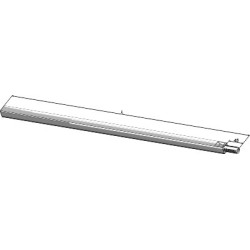 Arbre carré 28x28 - 3145 - M24x2