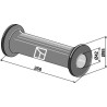 Pièce intercalaire pour arbre carré 28x28 - Frost - 05040.100.02