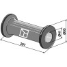 Pièce intercalaire pour arbre carré 28x28 - Frost - 05036.100.02