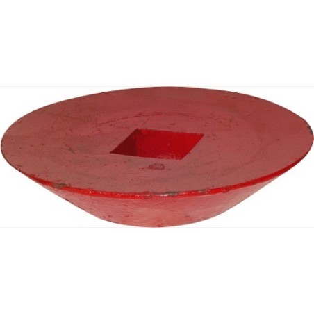 Disque terminal - extérieur pour arbre carré 40x40