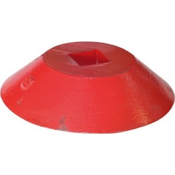 Disque terminal - extérieur pour arbre carré 30x30