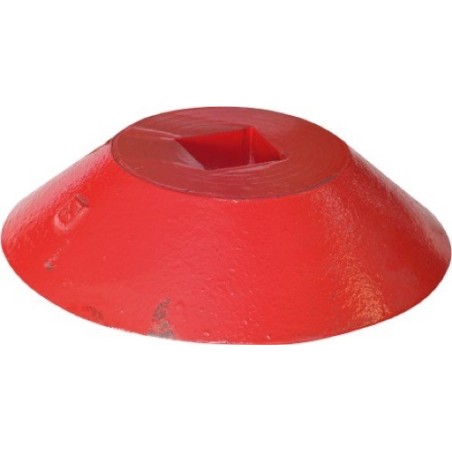 Disque terminal - extérieur pour arbre carré 30x30