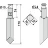 Dent rotative 170mm - Rau - E 35920 (0035920)