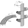 Segment limace - modèle droit - Hemos - 93015200
