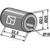 Entretoise 39xØ16xØ25 - Agram