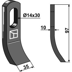 Fléau 97x35mm - Votex - 4503030