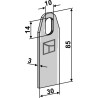Couteau de scarificateur
