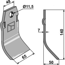 Lame 140x65mm - Spragelse-Mica