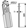 Couteau droit 205x60mm - Seko - 333 005