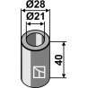 Entretoise 40xØ21xØ28 - Berti - BC283L40