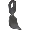 Couteau torsadé 152x58mm - Orsi - 23044