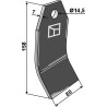 Couteau 158x80mm - Nobili - 2555003