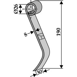 Fléau 190x30mm - Maschio / Gaspardo - T40005143