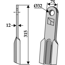 Fléau 315x75mm - Howard - 72900