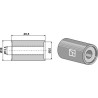 Entretoise interne 49,5xØ12,5xØ30 - Agromec - 8209896