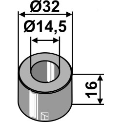 Entretoise 16xØ14,5xØ32 - Agromec - 3000598
