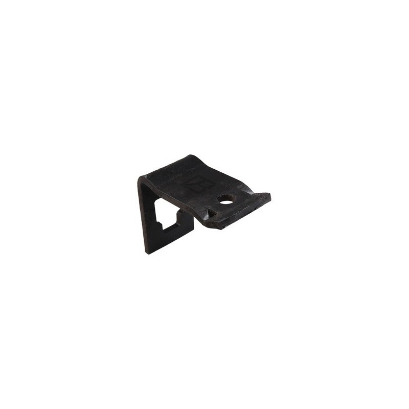 Bride de fixation pour dents de cultivateurs en spirale 25x25