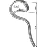 Dent gare avant - Lemken - 3534996