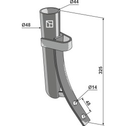 Pipe à lisier Ø48