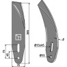 Déflecteur lateral - droit - Nichols