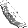 Soc de cultivateur 445mm - Pegoraro - 3842