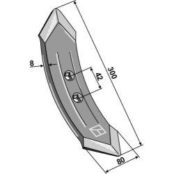 Soc K32 pour système Kongskilde - Kongskilde - 105000650