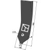 Déflecteur lateral - droit - Lemken Karat - 3374490