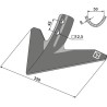 Soc triangulaire 350mm