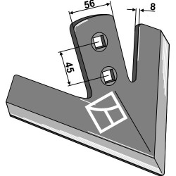 Soc triangulaire 200mm